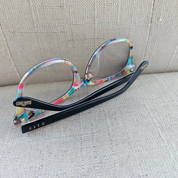 Diff Eyewear Women Glasses Frame SS-BB112 Black Eyewear Eyeglasses - Picture 6 of 12